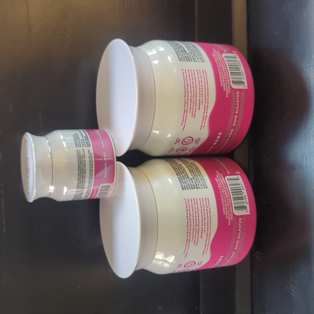 Lot of 3 Kopari Coconut Crush Scrub 2 of 10oz & 1 of 2.5 oz - Picture 2 of 3